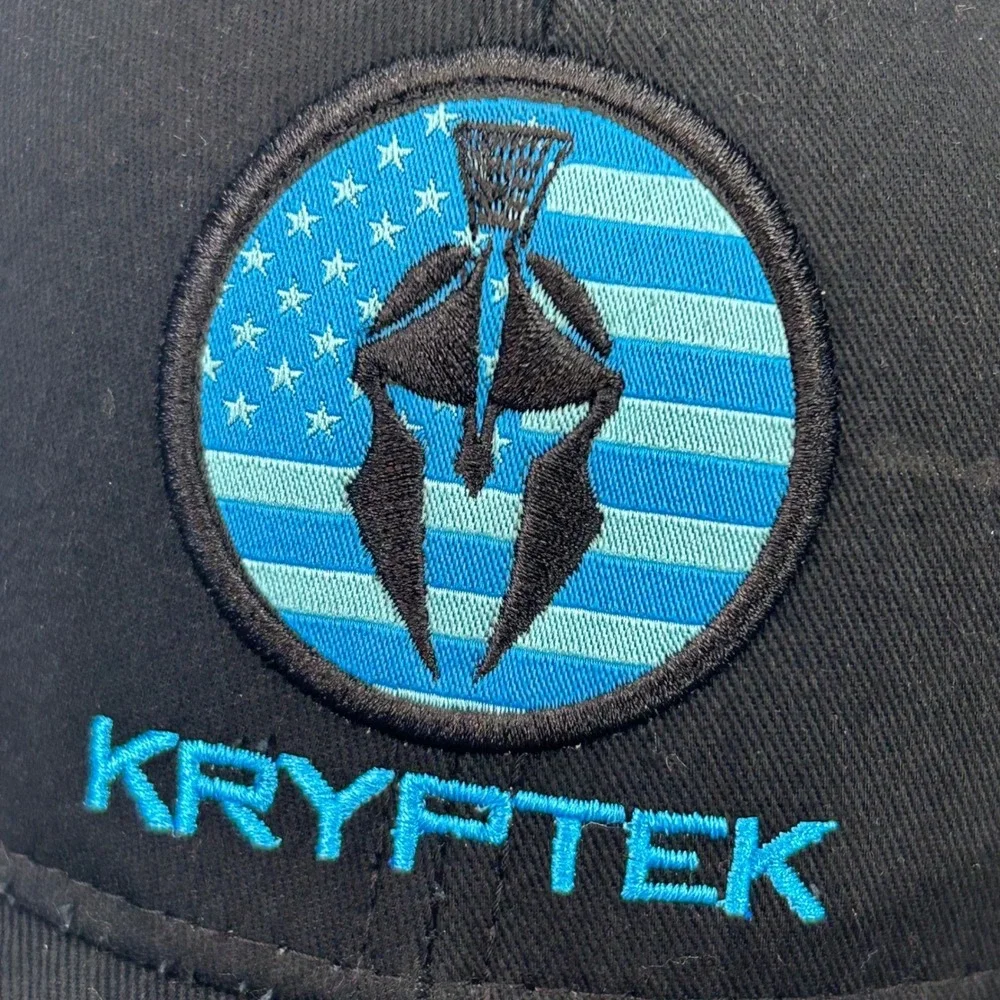 Spartan Helmet Youth Black Kryptek Trucker Hat Mesh Snapback Blue Youth OS